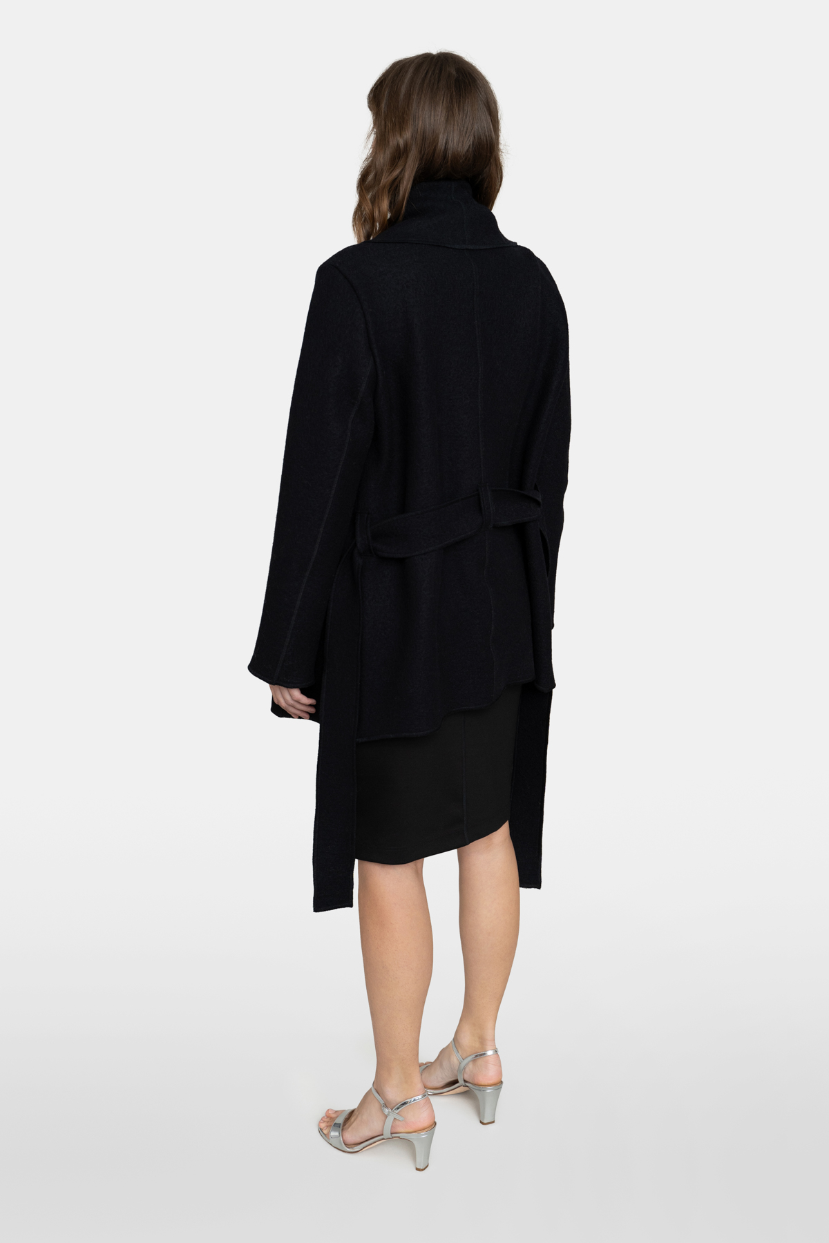 Wolljacke Agnes schwarz