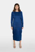 Schlauchkleid Vera blau