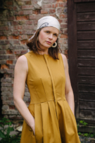 Midikleid Kati ohne Ärmel aus Bio-Baumwolle