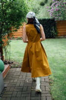 Midikleid Alex ohne Ärmel aus Bio-Baumwolle